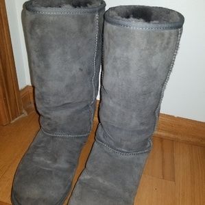 Tall Gray Ugg Boots